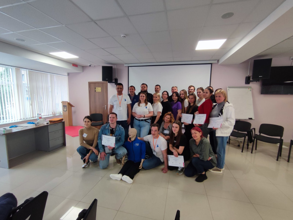 Відбувся тренінг з базових реанімаційних заходів / Training on basic resuscitation measures was held