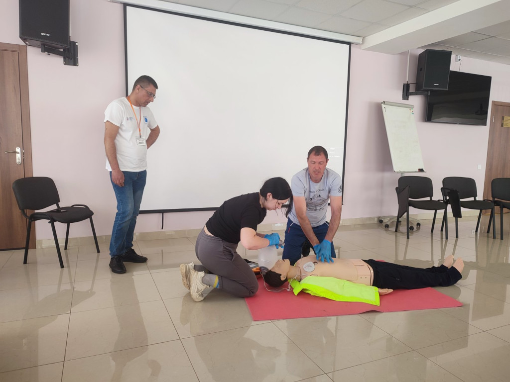 Відбувся тренінг з базових реанімаційних заходів / Training on basic resuscitation measures was held