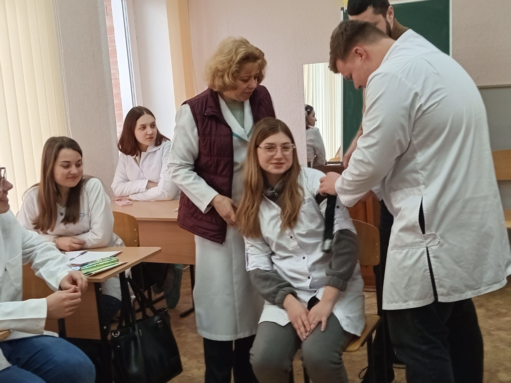 Інтегративне заняття з тактичної медицини для здобувачів вищої освіти