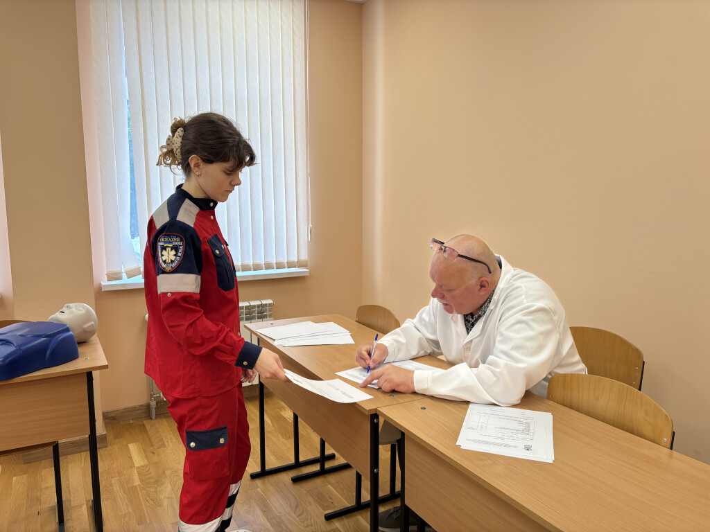 Здобувачі ОПП «Парамедик» склали ІІ етап ЄДКІ / Students of the Paramedic Educational Program Complete the Second Stage of the Unified State Qualification Examination
