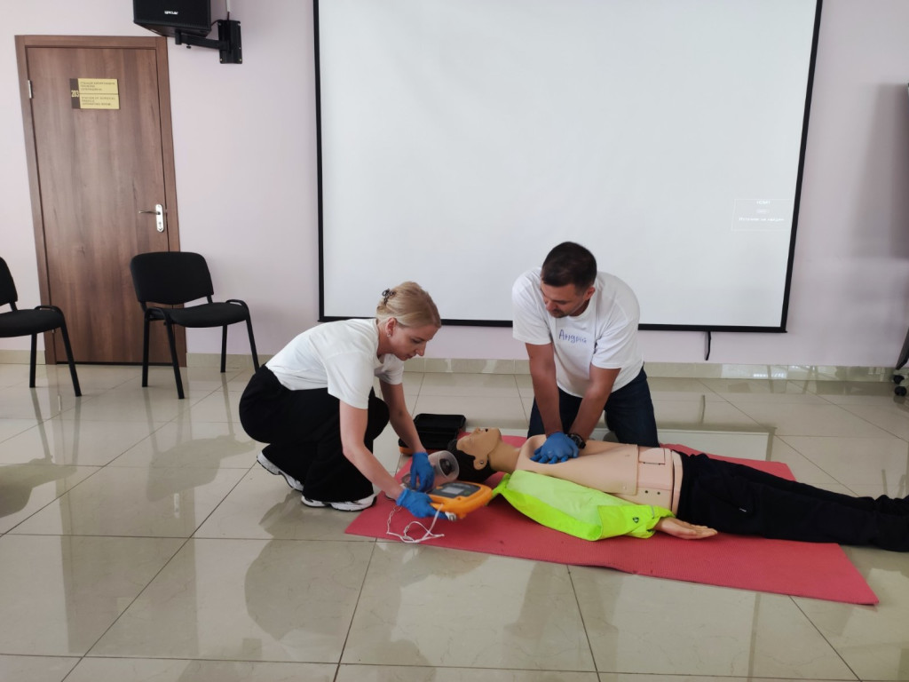 Відбувся тренінг з базових реанімаційних заходів / Training on basic resuscitation measures was held