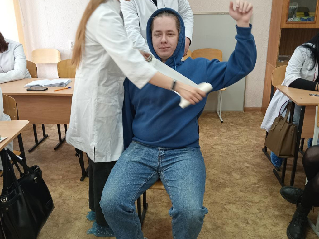 Інтегративне заняття з тактичної медицини для здобувачів вищої освіти
