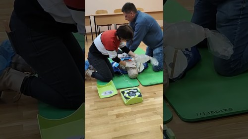 Тренінг із надання невідкладної допомоги при гострій зупинці кровообігу / Training on Providing Emergency Care for Sudden Circulatory Arrest